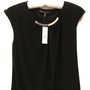 NWT WHBM Black Sleeveless Top Size XS